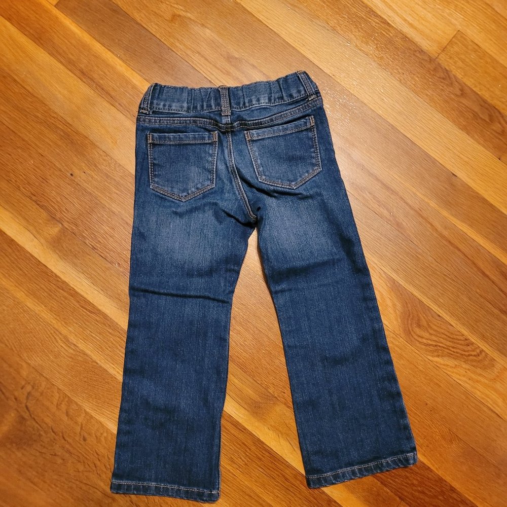 Kids- girls dark blue jean - size 4t - Osh Kosh